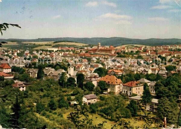 Arnsberg Westfalen Panorama Blick zur Neustadt Neue Regier