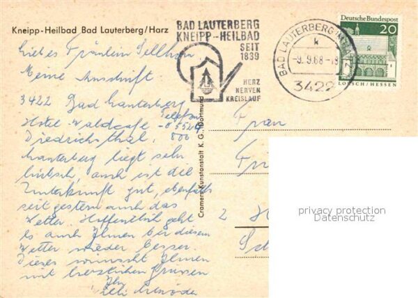 Bad Lauterberg Kneipp Heilbad Fliegeraufnahme – Bild 2
