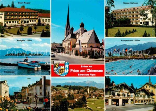 Prien Chiemsee Hotel Wagner Kneipp Kurhaus Schwimmbad
