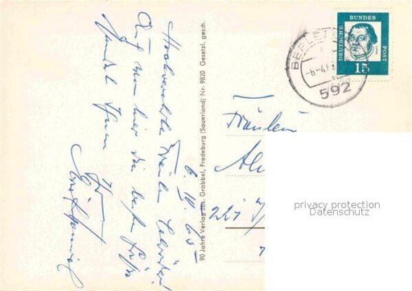 Berleburg Bad Teilansichten Kneipp Luftkurort – Bild 2