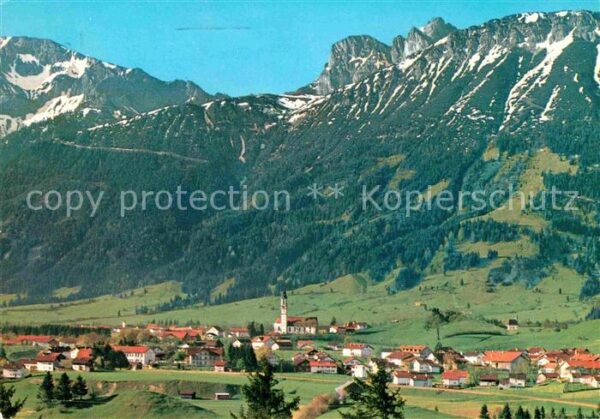 Pfronten mit Aggenstein und Breitenberg Allgäuer