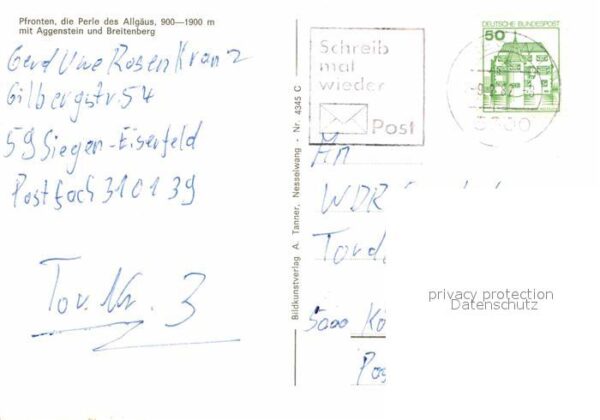 Pfronten mit Aggenstein und Breitenberg Allgäuer – Bild 2