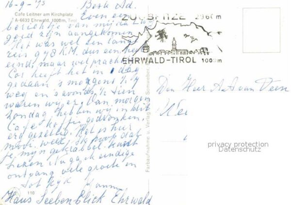 Ehrwald Tirol Cafe Leitner am Kirchplatz Alpenblick – Bild 2