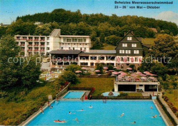Grasellenbach Kurhotel Siegfriedbrunnen Schwimmbad Kn