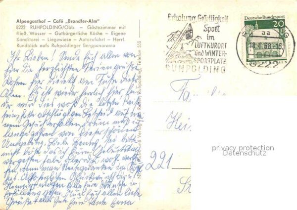 Ruhpolding Alpengasthof Cafe Brandler Alm – Bild 2