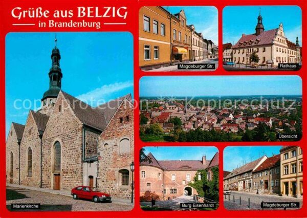 Belzig Bad Marienkirche Magdeburger Strasse Rathau