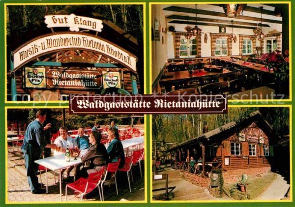Rhodt Rietburg Waldgaststätte Rietaniahütte