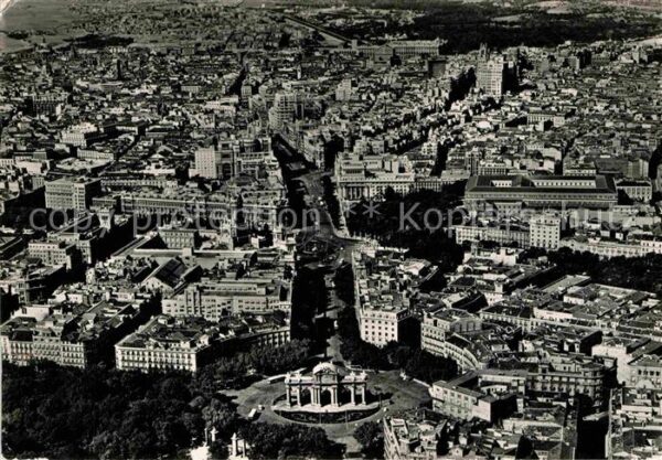 Madrid Spain Vista aerea