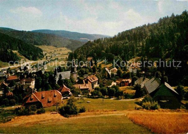 Todtmoos Panorama Schwarzwald