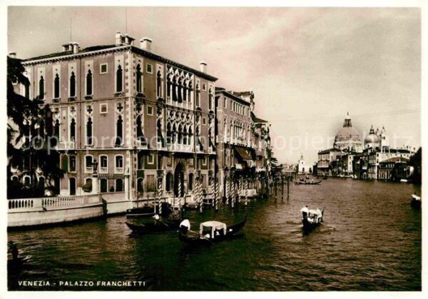 Venezia Venedig Palazzo Franchetti Canale Grande Palast