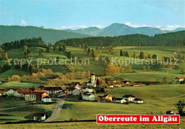 Oberreute Panorama Allgäuer Alpen