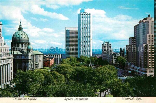 Montreal Quebec Dominion Square Skyscraper