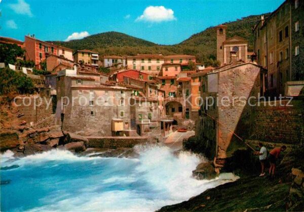 Tellaro Golfo pittoresco Dorf am Golf von La Sp