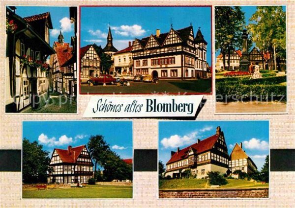 Blomberg Lippe Weinberggasse Marktplatz Seliger Winkel