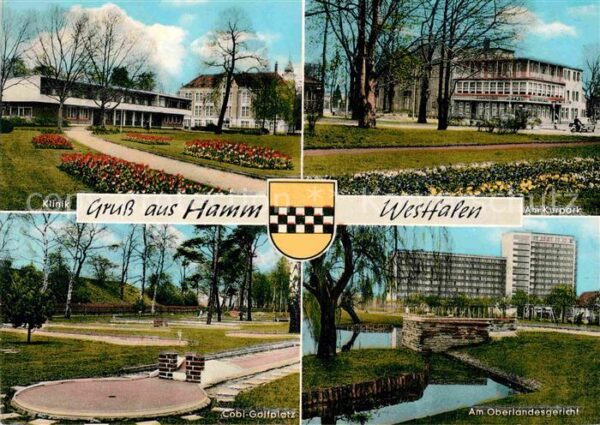 Hamm Westfalen Klinik Kurpark Golfplatz Oberlandesgeri
