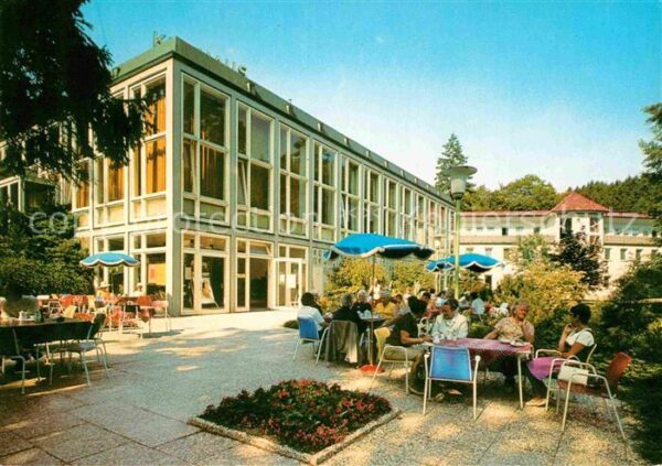 Bad Sachsa Harz Kurhaus Cafe Terrasse