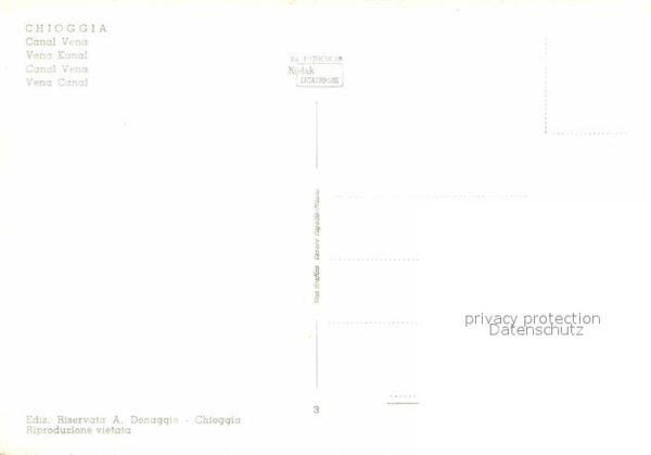 Chioggia Venetien Canal Vena – Bild 2