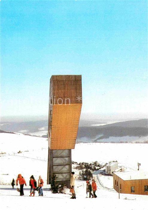 Oberwiesenthal Erzgebirge Skisprungschanze Wintersportplatz