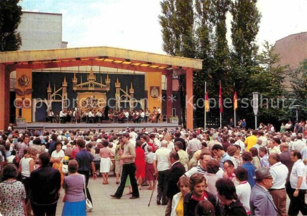 Greiz Thueringen Freilichtbühne im Goethepark