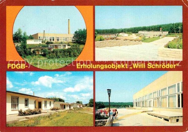 Gross Labenz FDGB Erholungsobjekt Willi Schröder