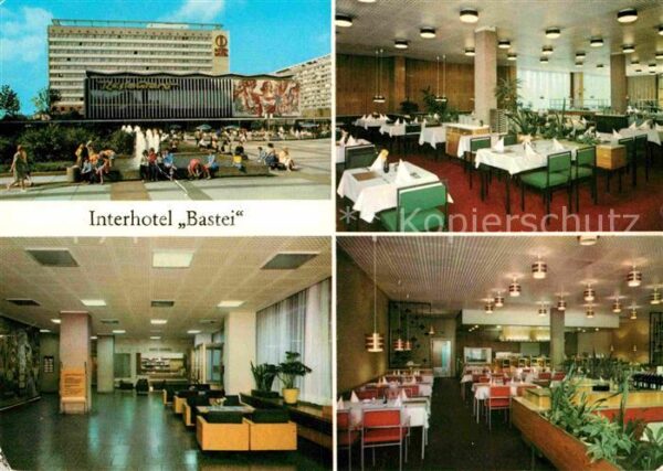 Dresden Interhotel Bastei Restaurant Empfang