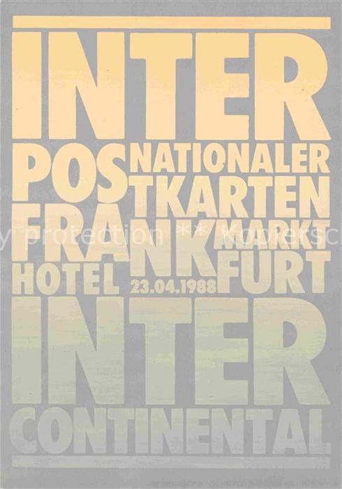 Frankfurt Main Internationaler Postkartenmarkt Eintrit