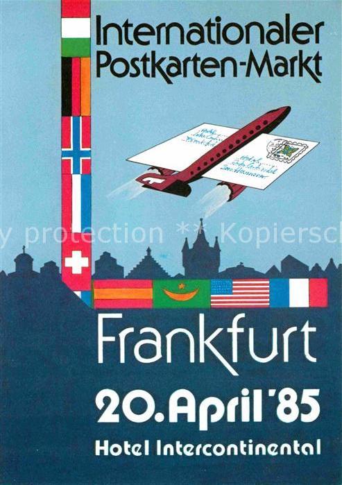 Frankfurt Main Internationaler Postkartenmarkt Hotel I