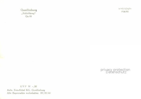 Quedlinburg Schlosskrug – Bild 2