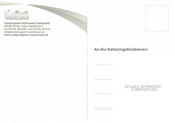Meissendorf Campingpark Hüttensee Bungalow Ziegen S – Bild 2