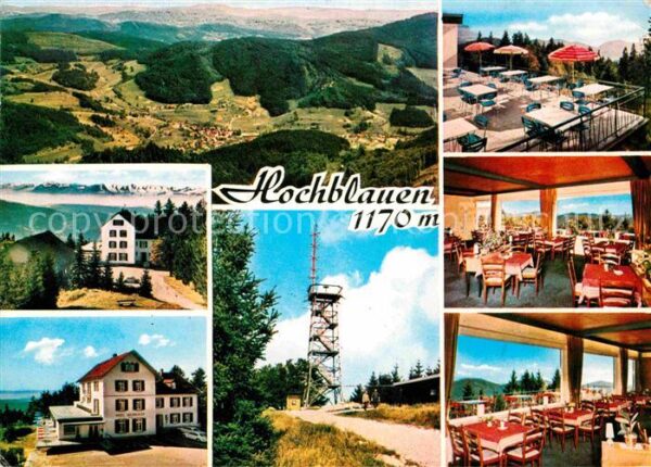 Badenweiler Berghotel Hochblauen Restaurant Aussich