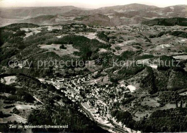 Zell Wiesental Schwarzwald Thorbecke Luftbild 4-55