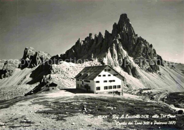 Dreizinnenhuette Rifugio a Locatelli alle Tre Cime Dolom