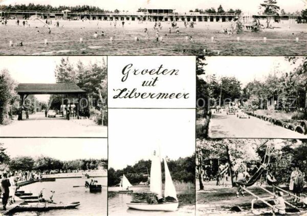 Mol Zilvermeer Camping Badestrand Segeln Ki