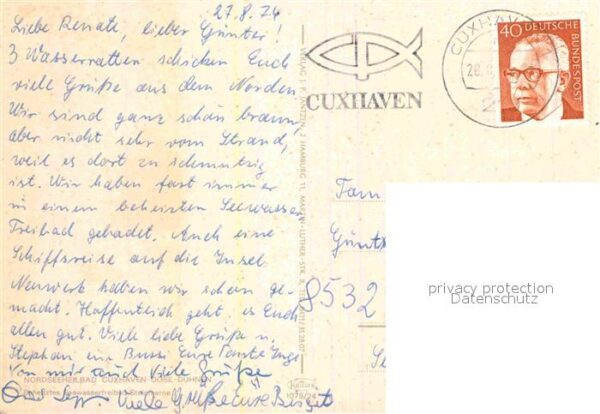 Cuxhaven Duhnen Nordseebad Freibad – Bild 2