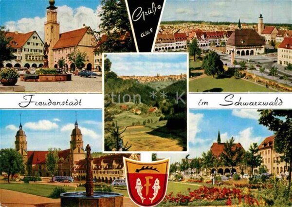 Freudenstadt Ortspartien Brunnen