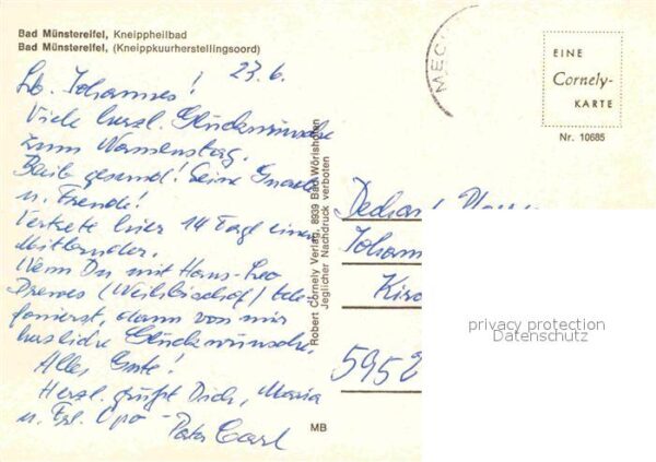 Bad Muenstereifel Kneippheilbad Ortspartien – Bild 2