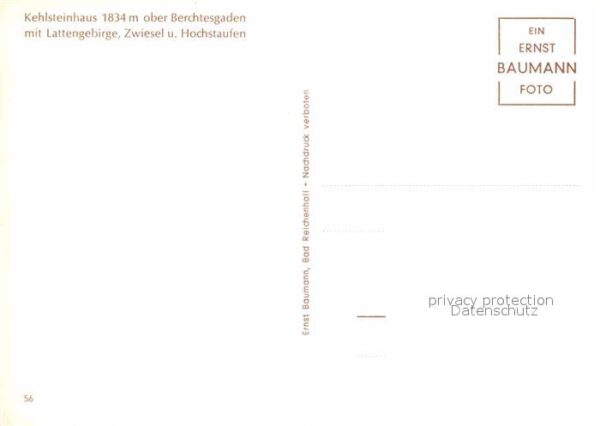 Kehlsteinhaus ober Berchtesgaden mit Lattengebirge Zw – Bild 2