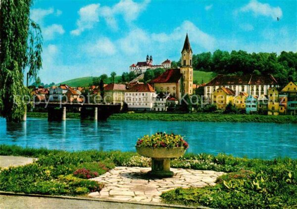 Passau Innpartie mit Mariahilf