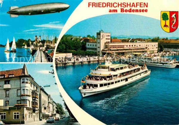 Friedrichshafen Bodensee Hafen Luftschiff-Zeppelin