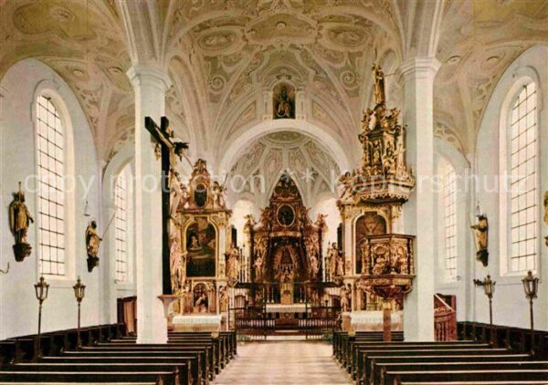 Tuntenhausen Basilika und Wallfahrtskirche innen
