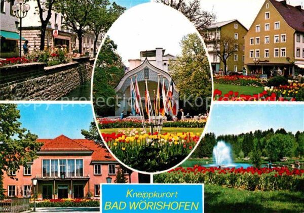Bad Woerishofen Kuranlagen Park Konzertpavillon
