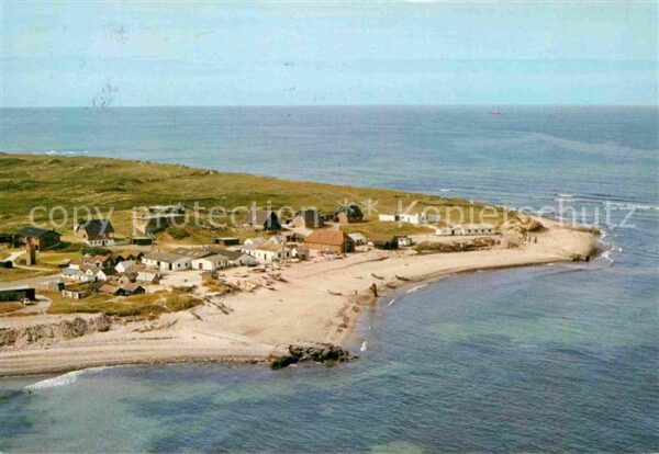 Klitmoller Fliegeraufnahme mit Strand