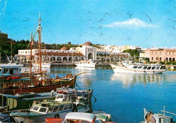 Rhodos Rhodes Aegaeis Hafen