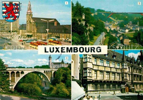 LUXEMBOURG  Luxemburg Gare Centrale Pont-Grande-Duchesse-Char