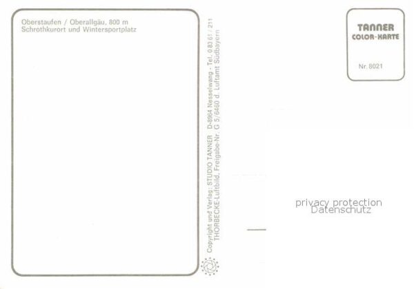 Oberstaufen Fliegeraufnahme Schrothkurort und Winte – Bild 2