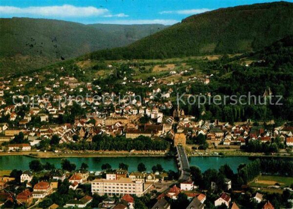 Miltenberg Main Fliegeraufnahme Mainpartie