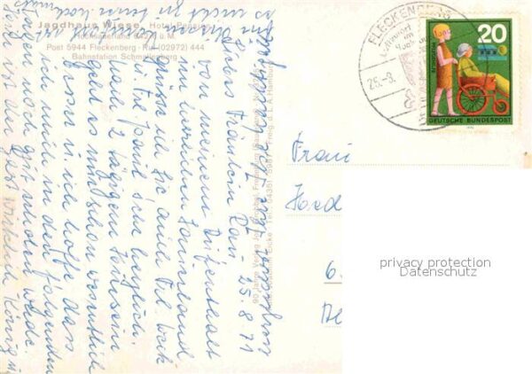 Fleckenberg Fliegeraufnahme Hotel Pension Jagdhaus – Bild 2