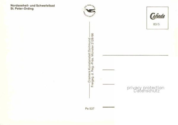 St Peter-Ording Fliegeraufnahme Strand und Seebrücke – Bild 2