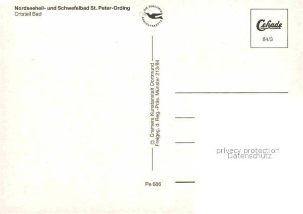 St Peter-Ording Fliegeraufnahme Ortsteil Bad – Bild 2
