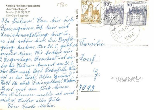 Olpe Biggesee Fliegeraufnahme Kolping Familien Ferien – Bild 2